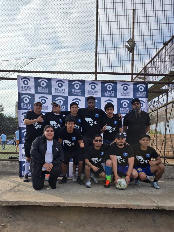 Plantel completo de CGK antes de la semifinal del torneo